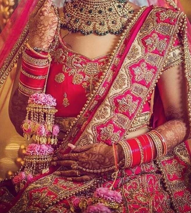 dulhan ke kapde ke design